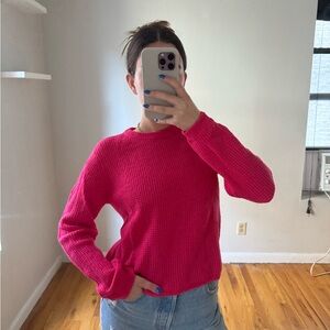 Velvet by Graham and Spencer Nadie Honeycomb Sweater